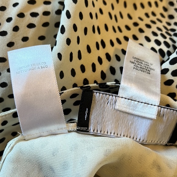 Jones NY Size 14 Polka Dot Maxi-Skirt Fully Lined Timeless Feminine $119 NEW - Picture 14 of 16